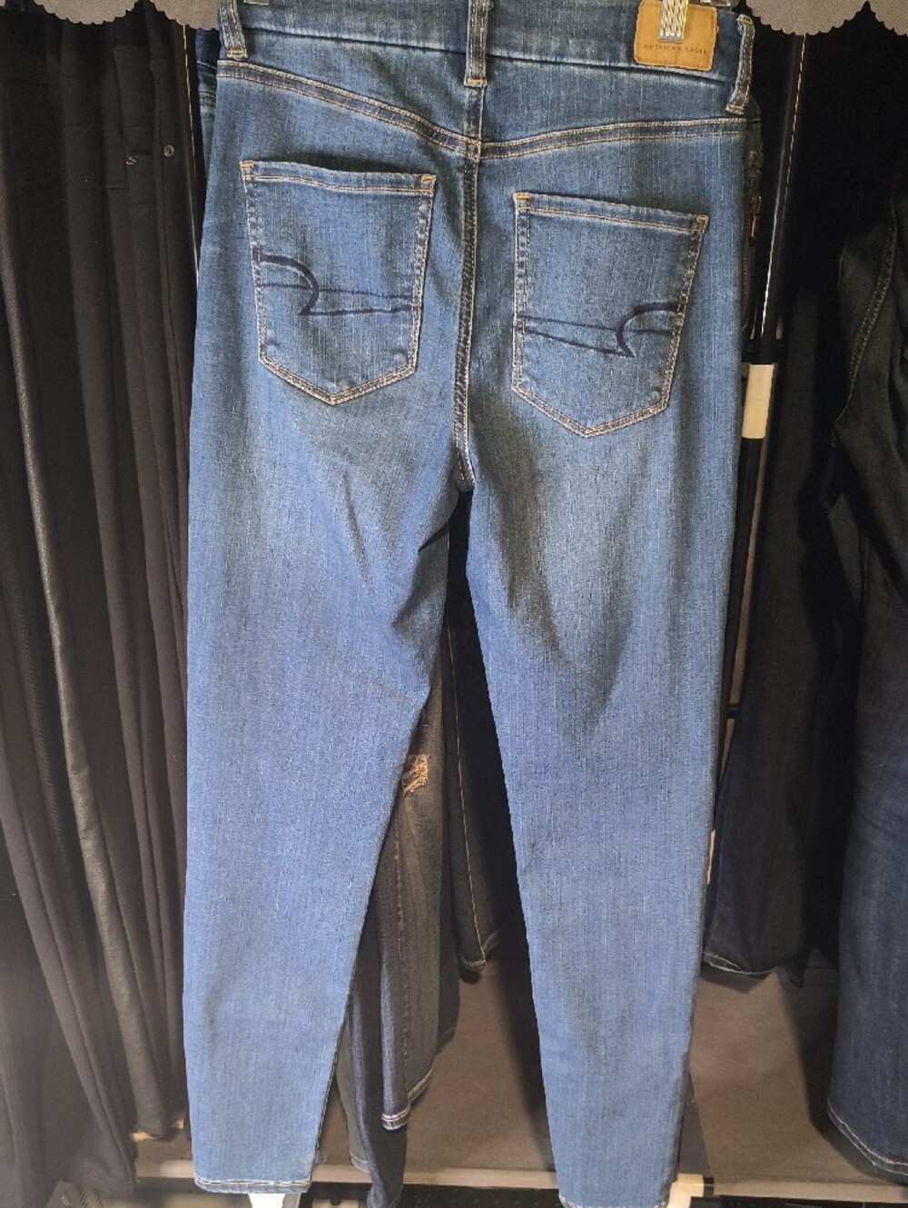 Next Level Stretch Jegging w/28" Inseam American Eagle Women's Size 2 Jeans 835 - Picture 8 of 8